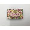 Stephanie - Gift Soap Bar For Her Birthday Rose Scent Mum Grandmother Cleanser Lather Present Girl