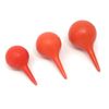 Honbay 3PCS Laboratory Tool Red Rubber Squeeze Bulb Ear Syringe Ball,30ml,60ml,90ml
