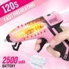 WORKPRO 3.6V Cordless Hot Glue Gun Fast Preheating USB-C Rechargeable 20PC Stick