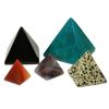 CrystalAge Rose Quartz Pyramid - Medium (~40mm)