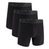 UA Performance Tech Boxerjock 6in 3-Pack, Black Solid - Core 3 Pack, XL