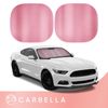 Metallic Pink Premium Reflective Polyester Pop Up Car Windshield Sun Shade