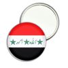 Iraq Flag - 77mm Round Compact Mirror