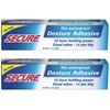 Waterproof Denture Adhesive  Zinc Free  Extra Strong Hold For Upper, Lower or...