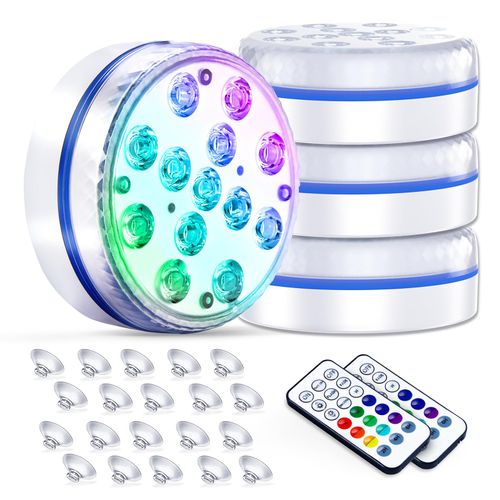 Submersible Led Pool Lights for Above Ground Pools Waterproof,
