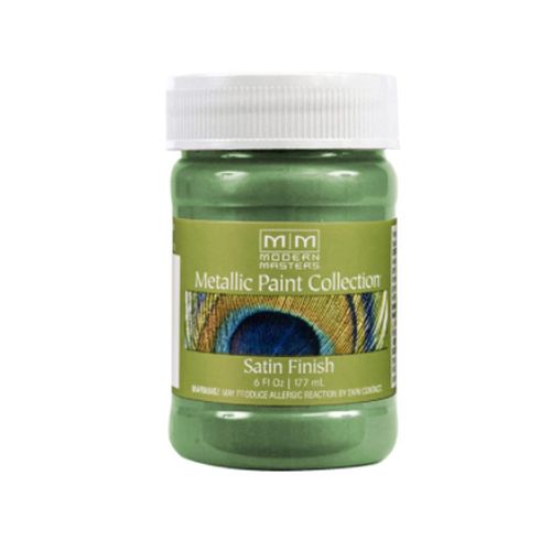 Paints Modern Masters Metallic Paint Collection Shimmer 6oz. (Mystical Green)