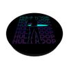 Hula Hoop Hooping Hoop Dancer Retro PopSockets Swappable PopGrip