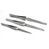 Cross Lock Tweezers Set 3 Cross Locking Soldering Self Closing Straight & Bent