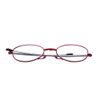 New Antenna Style Folding Reading Glasses Stylish Reading Glasses with Degree "+1.0 to +4.0" yr3048, red, 3.00 Strength