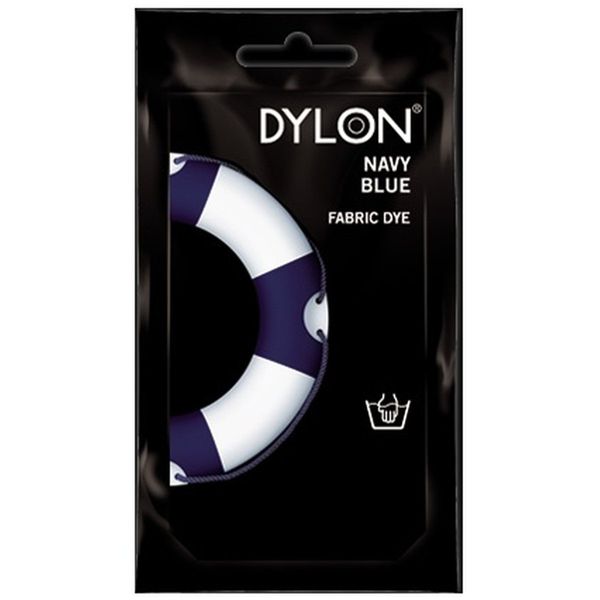 Navy Blue (08) Dylon Hand Dye Die 50g Clothes Fabric Dye