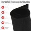 Under Grill Mat Foldable Fireproof Deck Patio Floor Protector Mat Heat Resistant