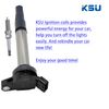 Ignition coil pack with spark plug Compatible with Toyota Corolla 1.8L 2009-2015