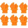 Halloween Party Tableware Set House Shape Halloween Plates Candy Plates 6 Pack O
