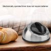 GOTOTOP Kitchen Timer, 60-Minute Mechanical Wind-Up Timer, Stainless Steel, Silver