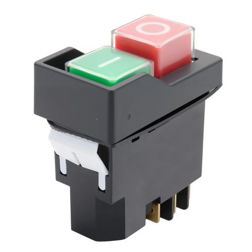 Table Saw Push Button Switch Compatible with Table Saw Ridgid R4514T, Ryobi RTS08, RTS12, RTS23, Replacement for 089240028147 (6-Pins)