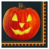 8 vasos calabaza negra Halloween