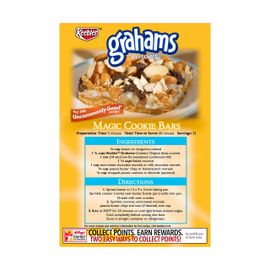 Kellogg's Grahams Crackers, Original, Easy Snacks, 15oz Box