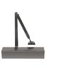 Dark Bronze Adjustable Spring Power Size 2 to 6 Surface Mount Door Closer