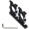 Satix universal multifeed adapter holder bracket for 2 x 23/40 mm LNB on satellite dish