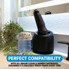 Clark Shaving Co. 32oz Shaver Cleaning Solution & Easy Refill. Compatible with Braun Clean & Renew