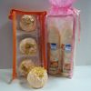 Bubble Bath Truffles: Mango Manderine 3 Pack Bath Truffles, 2 Pack 8 oz Ginger/Orange Hand and Body Massage Lotion by Dead Sea Spa Care, Bubble Bath, Bubble Truffles, Bath Bombs