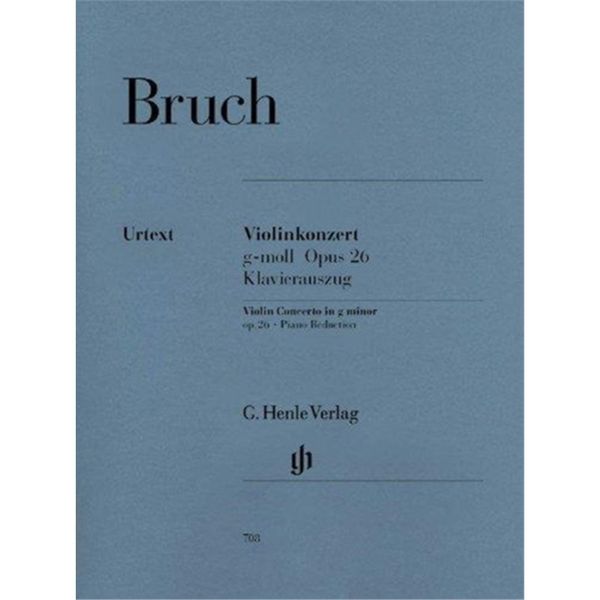 【上海外文】进口乐谱 Bruch Violin Concerto g minor op. 26 PR布鲁赫g小调小提琴协奏曲 德国亨乐