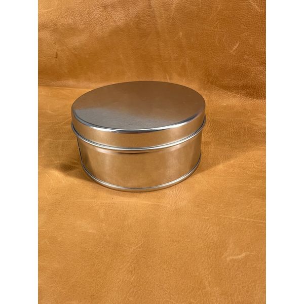 Vanilla Scented double wooden wick tin candle
