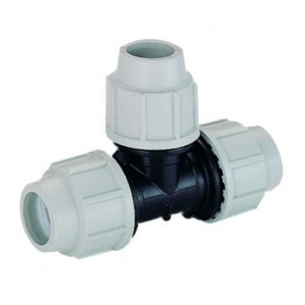 PLASSON MDPE 20mm Equal Tee - 7040