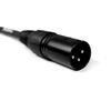 CASCHA Standard Line Microphone Cable (XLR), Red, 9 m