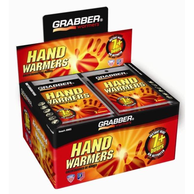 Grabber 7+ Hour Hand Warmers - 40 Pair Box