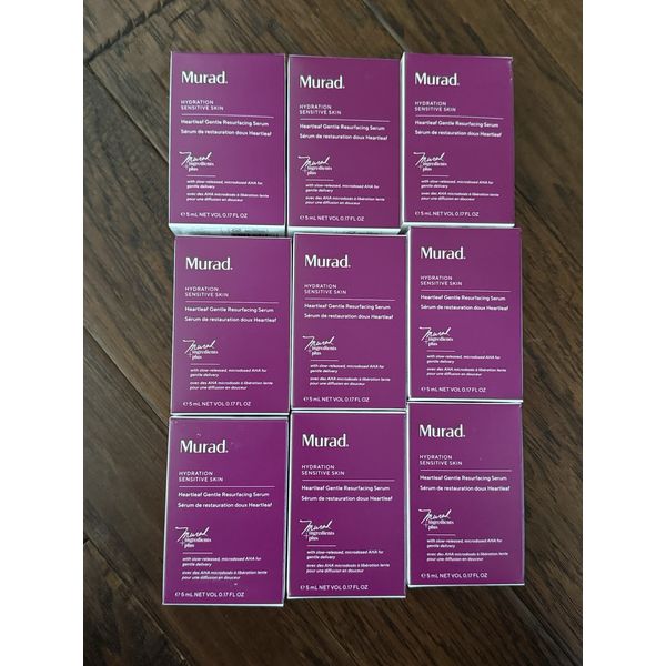 9x murad hydration sensitive skin heart leaf gentle serum