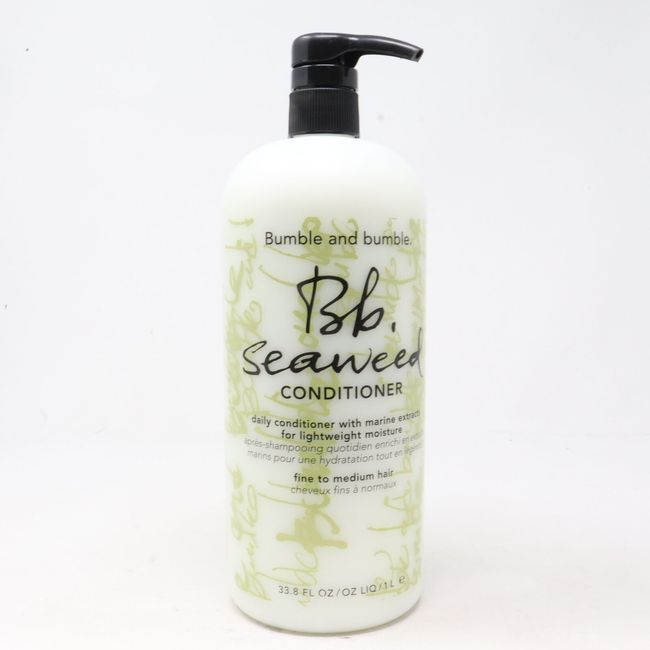 Bumble And Bumble Seaweed Conditioner  33.8oz/1000ml New With Box