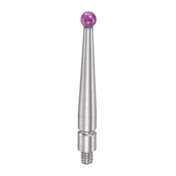 uxcell Contact Point for Dial Test Indicator, 2mm Diameter Ball Tip M1.7x0.35 Thread 0.8" Length