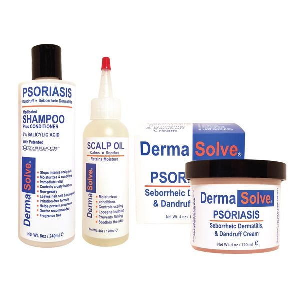 Dermasolve Psoriasis 3-Piece Scalp Kit