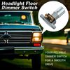 Feekoon DS70T Headlight Dimmer Switch, Floor Mounted Car Light Dimmer Switch with 3 Terminal, OEM Replacement