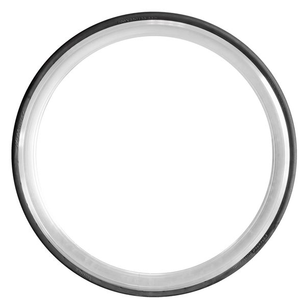 Tannus Solid Tyre 2015R11MN Aither 1.1 Regular Midnight Black, 20 X 1.5 - Black,