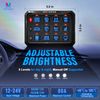 MICTUNING 12 Gang Switch Panel, Led Touch On Off Circuit Control Box For UTV ATV