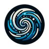 Colorful Cosmic Swirl PopSockets Adhesive PopGrip