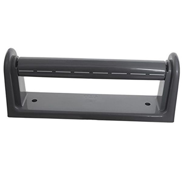 Whitefurze NEW Wall Mounted KITCHEN TOWEL ROLL HOLDER Grey/Silver - Wall Mountable