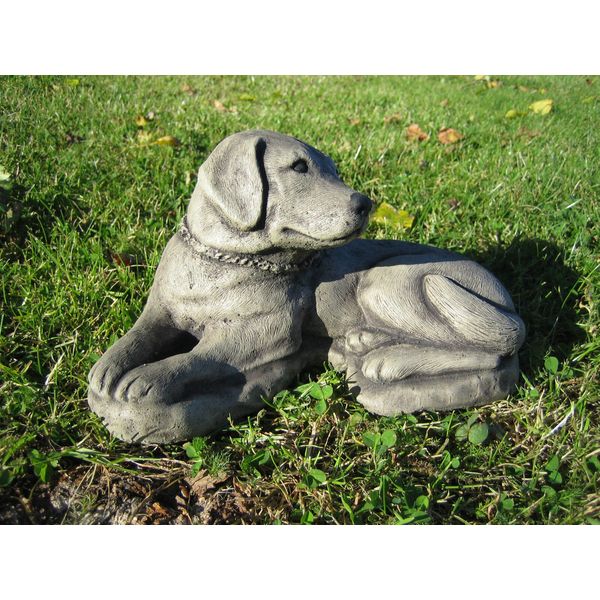 Labrador Dog Stone Garden Ornament