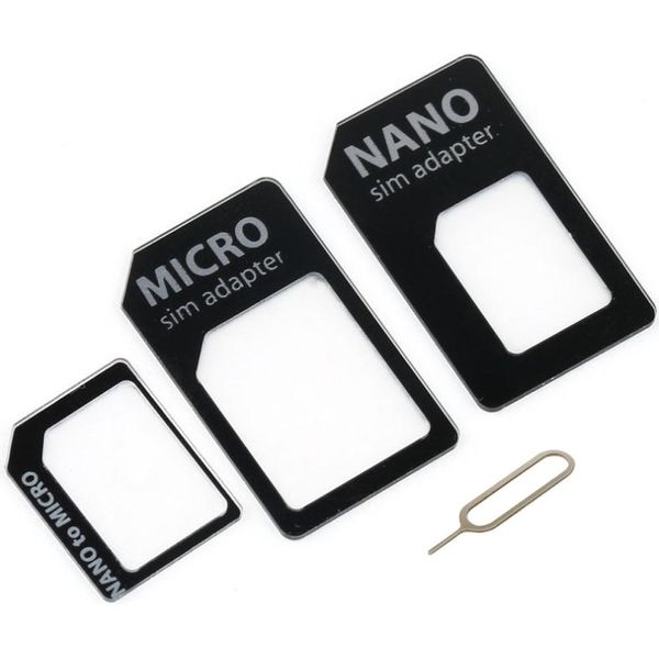Sim Adapter -3 in 1 solution Nano to Micro / Nano to Standard / Micro to Standard