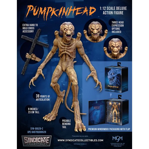 Pumpkinhead 1:12 Scale Action Figure
