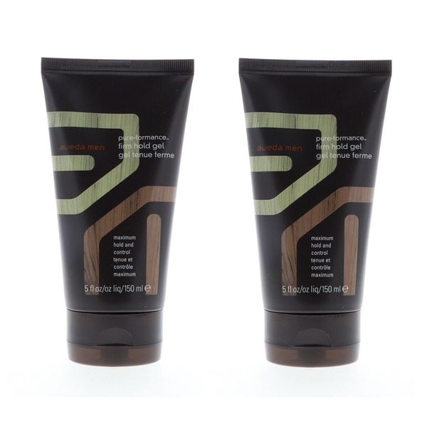 Aveda Men Pure-Formance Firm Hold Gel, 5 oz Pack of 2