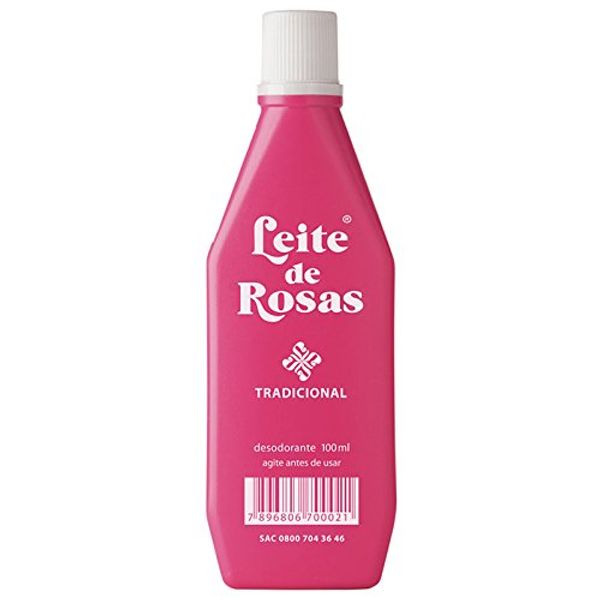 LEITE DE ROSAS Deodorant & Makeup Remover - Rose Milk 100ml