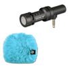 Rode VideoMic Me Compact Microphone with Rode WS9 Blue Windshield
