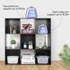 3 Tier 9 Cube Organizer Kitchen Bedroom Storage Rack Shelving MDF Shelves
