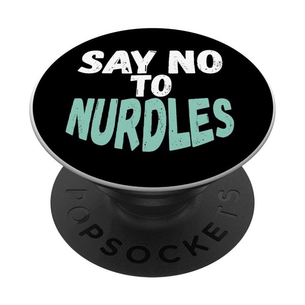 Save the Ocean Say No to Nurdles Microplastics Ocean PopSockets Swappable PopGrip