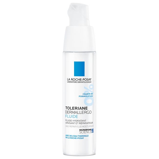 LA ROCHE POSAY Tolerian Delmalergo Fluid 40ml Moisturizing Care Skin Barrier Vitamin B Red Skin<br> TOLERIANE DERMALLERGO FLUIDE 40ml