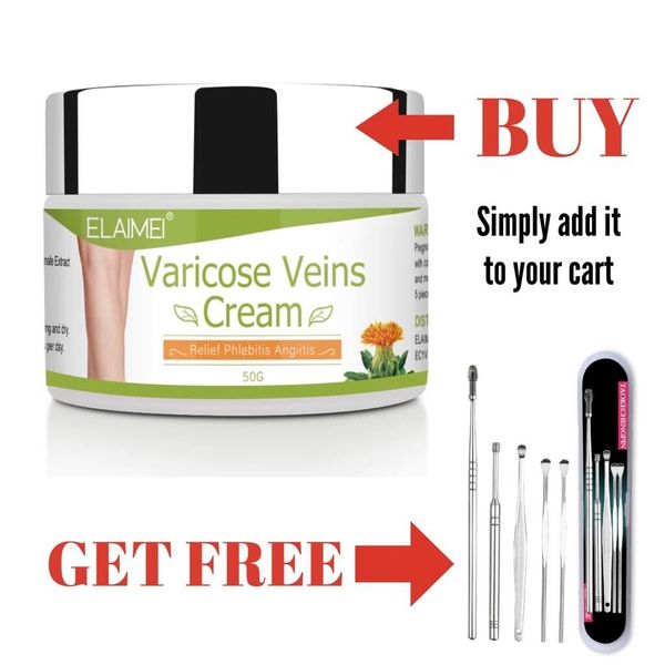 Varicose Veins Cream Relief Phlebitis Angiitis Inflammation Blood Vein Veins