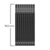 KELSON 10pcs PH3 150mm Phillips 3 Impact Rated Screwdriver Bits with Storage Case 1/4" Universal